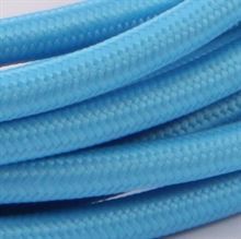 Clear blue cable per m.